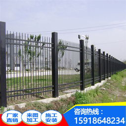 【高速服務(wù)區(qū)鐵藝柵欄圖片湛江鋅鋼護(hù)欄廠(chǎng)家惠州學(xué)校圍墻欄桿】-